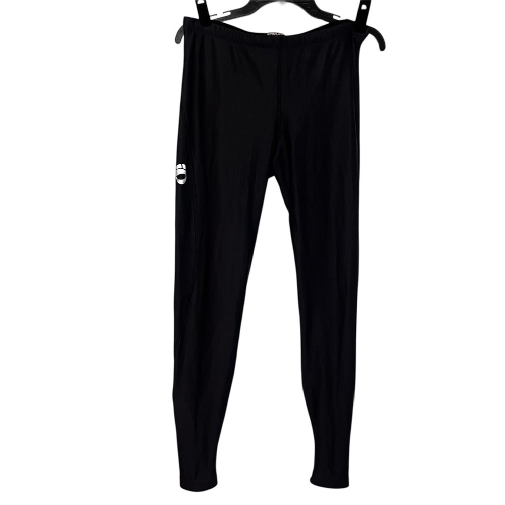 Vintage ‘04 Pearl Izumi Therma Fleece Cycling Leggings Large Black USA Zip Ankle